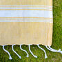 Personalised Cotton Picnic And Beach Blanket, thumbnail 3 of 5