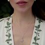 Sterling Silver Tree Charm Necklace, thumbnail 3 of 8