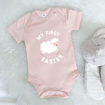My First Easter Cute Lamb Babygrow, 3 of 7