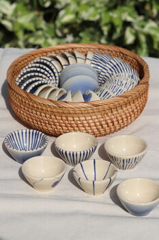 Blue Roots Ceramic Pinch Pot, 3 of 3