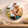Personalised Glass Photo Wall Clock, thumbnail 1 of 6