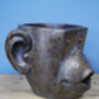 Bronzed Monkey Head Retro Planter Plant Pot, thumbnail 5 of 7