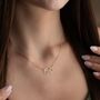 'On Cloud Nine' Personalised Name Necklace, thumbnail 5 of 9