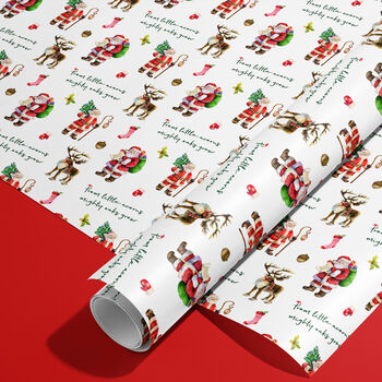 Christmas Teacher Gift Wrapping Paper Roll Or Folded, 4 of 4