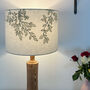 Beech Leaves Embroidered Lampshade, thumbnail 3 of 6