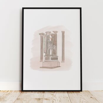 Glasgow Duke Of Wellington Illustration Print, 3 of 3