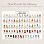 Personalised Sisters Print Big Middle Little, thumbnail 4 of 5