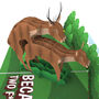 Two F*Cking Deer! Funny Father's Day Card With 3D Pop Up, thumbnail 12 of 12