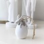 Easter Bunny And Egg Hanging Decoration, thumbnail 1 of 7