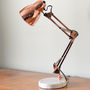 Copper Angled Table Lamp, thumbnail 3 of 4