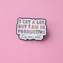 I Cry A Lot Taylor Swift Enamel Pin Badge, thumbnail 2 of 4