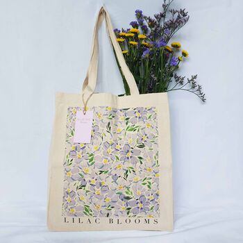 Lilac Blooms Tote Bag, 6 of 6