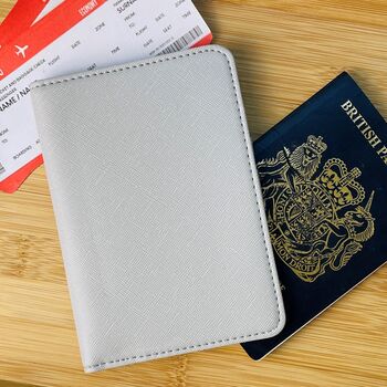 Personalised Simple Passport Cover, 3 of 6