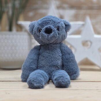 Pip The Long Leg Blue Teddy Bear Soft Toy, 2 of 3