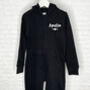 Kids Personalised Onesie With Hearts, thumbnail 2 of 7