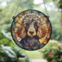 Poodle Stained Glass Effect Suncatcher, thumbnail 5 of 6