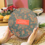 Personalised Christmas Floral Tin Gift For The Home, thumbnail 5 of 6