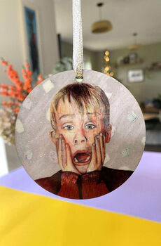 Home Alone Christmas Bauble, Funny Kevin Decoration, 4 of 8