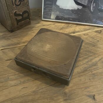 Handmade Reclaimed Wood Coin Tray Or Key Rest, 4 of 5