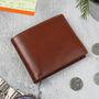Gifts For Men Personalised Leather Wallet For Him, thumbnail 3 of 10
