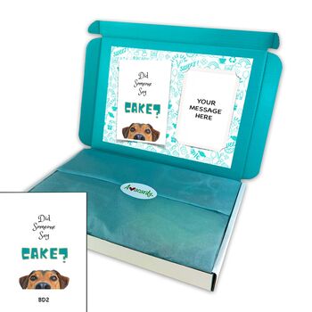 Personalised Birthday Letterbox Treats Turquoise, 7 of 12
