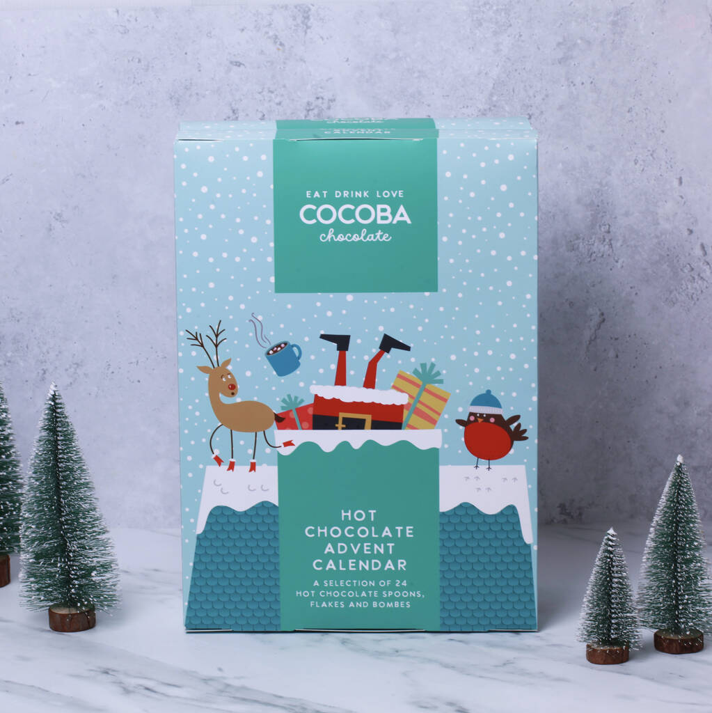 Christmas Hot Chocolate Advent Calendar By Cocoba