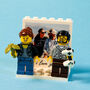 Personalised Lego® Brick Custom Minifig And Display: Photo Gift Keepsake, thumbnail 1 of 11