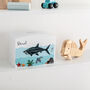 Personalised Shark Ocean Themed Money Pot, thumbnail 1 of 4