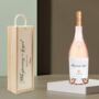 Personalised Whispering Angel Rose Wine Gift Set 75cl, thumbnail 1 of 3