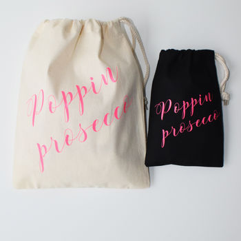 Birthday And Hen Party Bags, 'Poppin Prosecco', 3 of 5