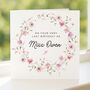 Personalised Last Birthday As A Miss Card For Fiancée, thumbnail 2 of 8