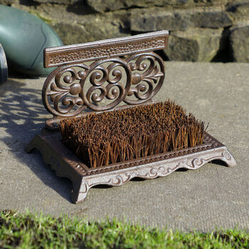 Cast Iron Boot Brush, 2 of 4