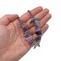 Amethyst Gemstone Beaded Necklace, thumbnail 3 of 5