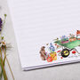 A4 Woodland Fox Letter Writing Paper, thumbnail 3 of 4