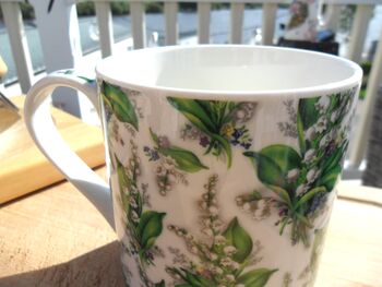 Jumbo Mug In Lily Of The Valley Design, 7 of 7