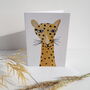Leopard With Spots Birthday Card, thumbnail 7 of 9