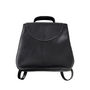 Two Way Black Leather Backpack And Shoulder Bag, thumbnail 10 of 12