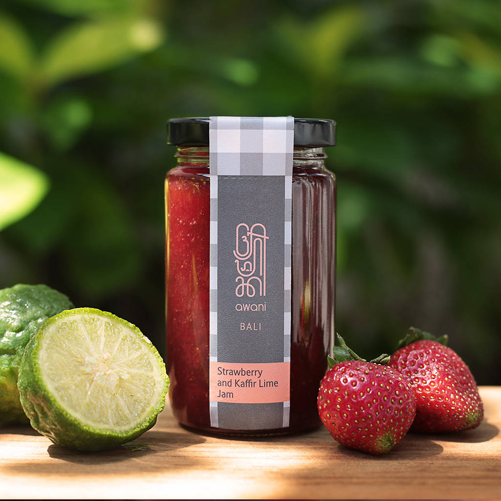 exotic fruit conserves afternoon tea set by awani bali tropical fruit