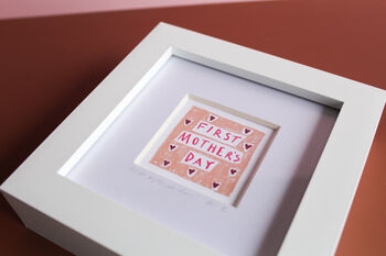 First Mother's Day Mini Art Print, 4 of 10