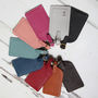 Personalised Leather Luggage Tag, thumbnail 5 of 12