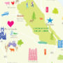 Personalised Lincolnshire Map: Add Favourite Places, thumbnail 3 of 4