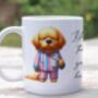 Personalised Golden Retriever Morning Coffee Pet Dog Gift Mug B, thumbnail 1 of 2