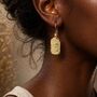 Roman Chunky Gold Statement Necklace, thumbnail 5 of 6