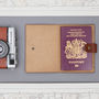 A Passport Wallet Made From Bridle Leather, thumbnail 3 of 12