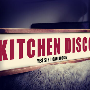 Kitchen Disco Personalised Lightbox, 4 of 4
