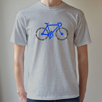 Cyclist's This Is How I Roll T Shirt, 3 of 8