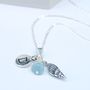 Personalised Birthstone And Charm Necklace, thumbnail 4 of 12