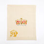 Coronation Crown Blanket And Cushion Easy Knitting Kit, thumbnail 10 of 11