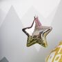 Rainbow Ombre Hanging Star LED Light Decoration, thumbnail 7 of 12