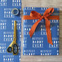 Bestest Daddy Ever, Cute Father's Day Wrapping Paper, thumbnail 1 of 7